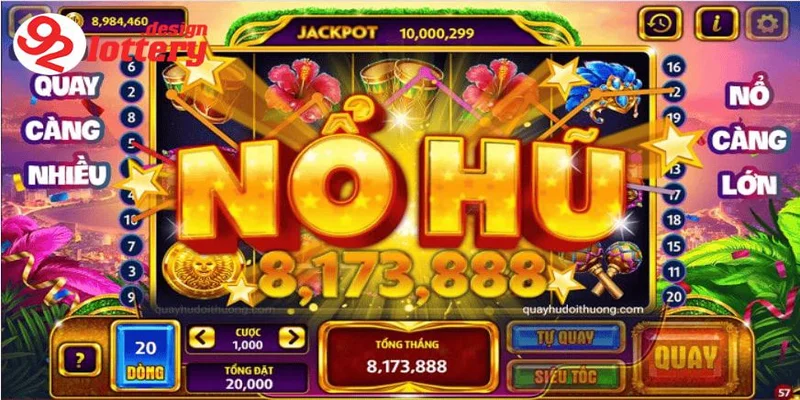 Ưu điểm khi chơi nổ hũ 92LOTTERY không thể bỏ qua